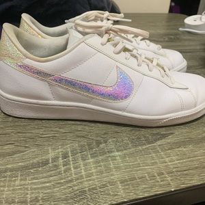Holographic Nike Classic Tennis Shoes sz 10